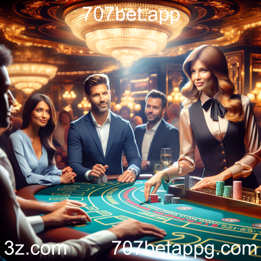 A Emoção do Cassino Ao Vivo no 707bet.app