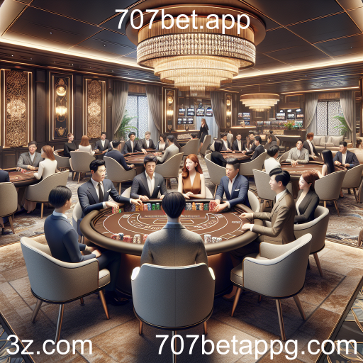 Experiência Imersiva no Cassino Live do 707bet.app